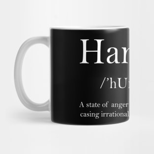 Hangry definition Mug